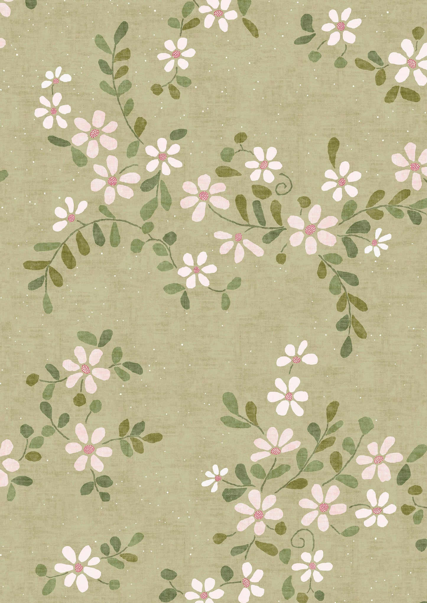 Stellata Wallpaper - Daisy - Lewis & Wood