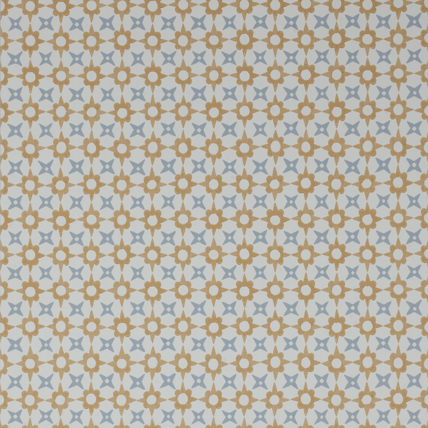 Tassi Wallpaper - Yellow/Blue - J175W-03 - Jane Churchill