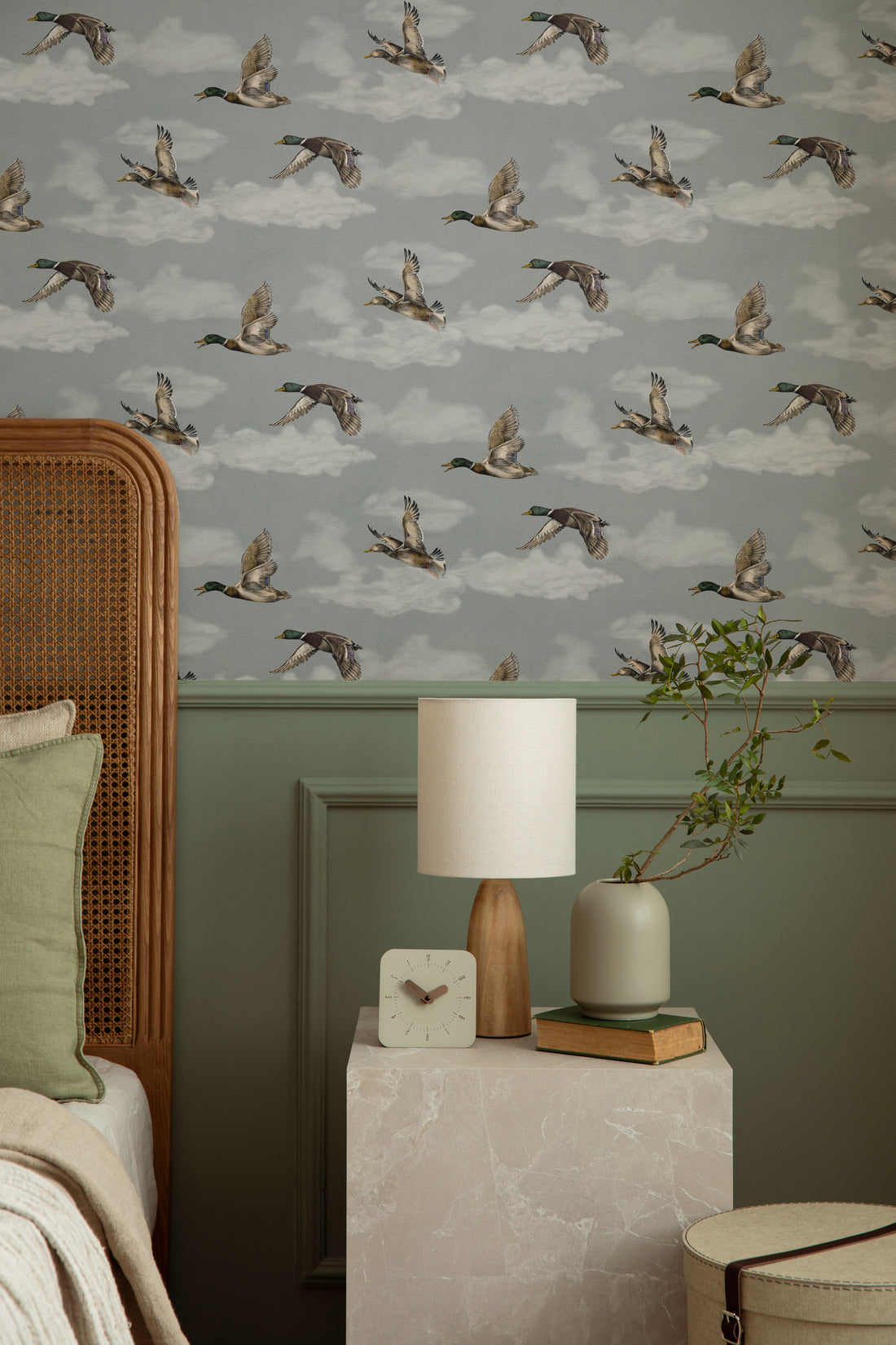 Voyage, Petit Wallpaper - Nordic Grey - Summer Gray