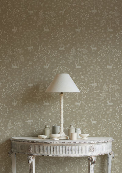Voysey Park Wallpaper - Mellow - Lewis & Wood