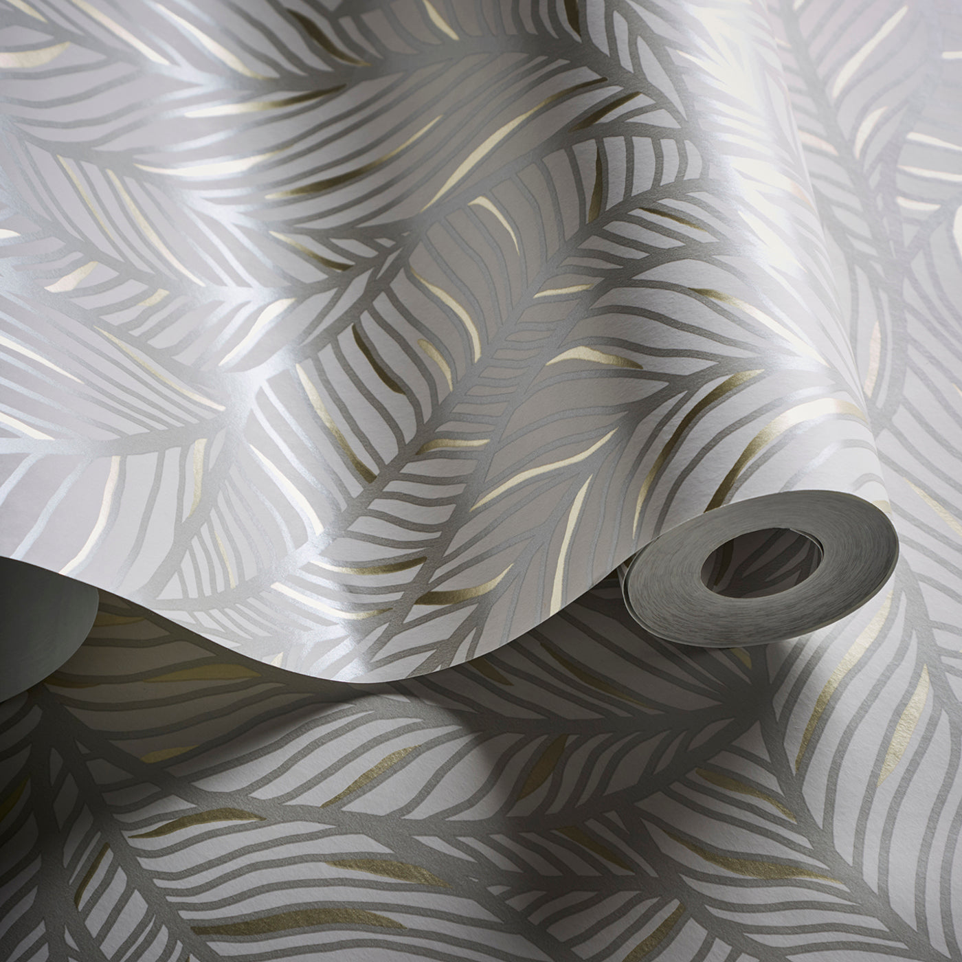 W0144/03 - Selva Wallpaper - Linen/Champagne - Clarke & Clarke
