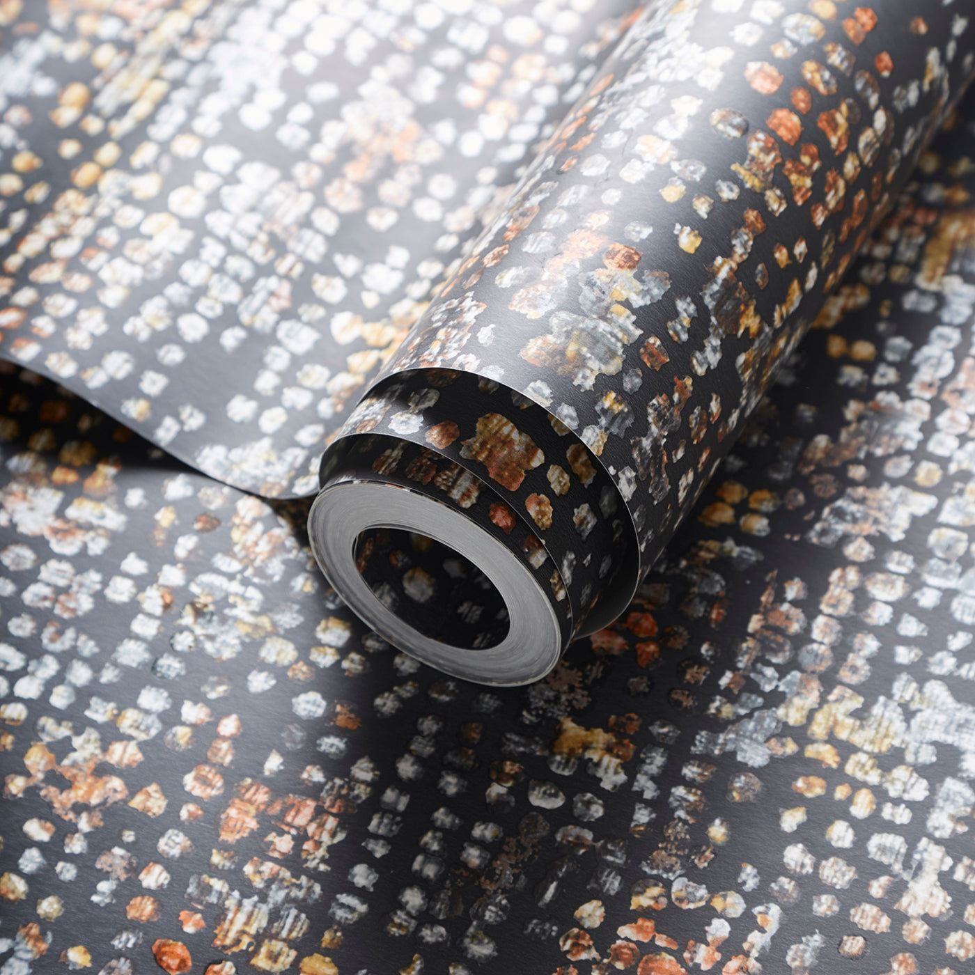W0154/03 - Scintilla Wallpaper - Spice/Dusk - Clarke & Clarke