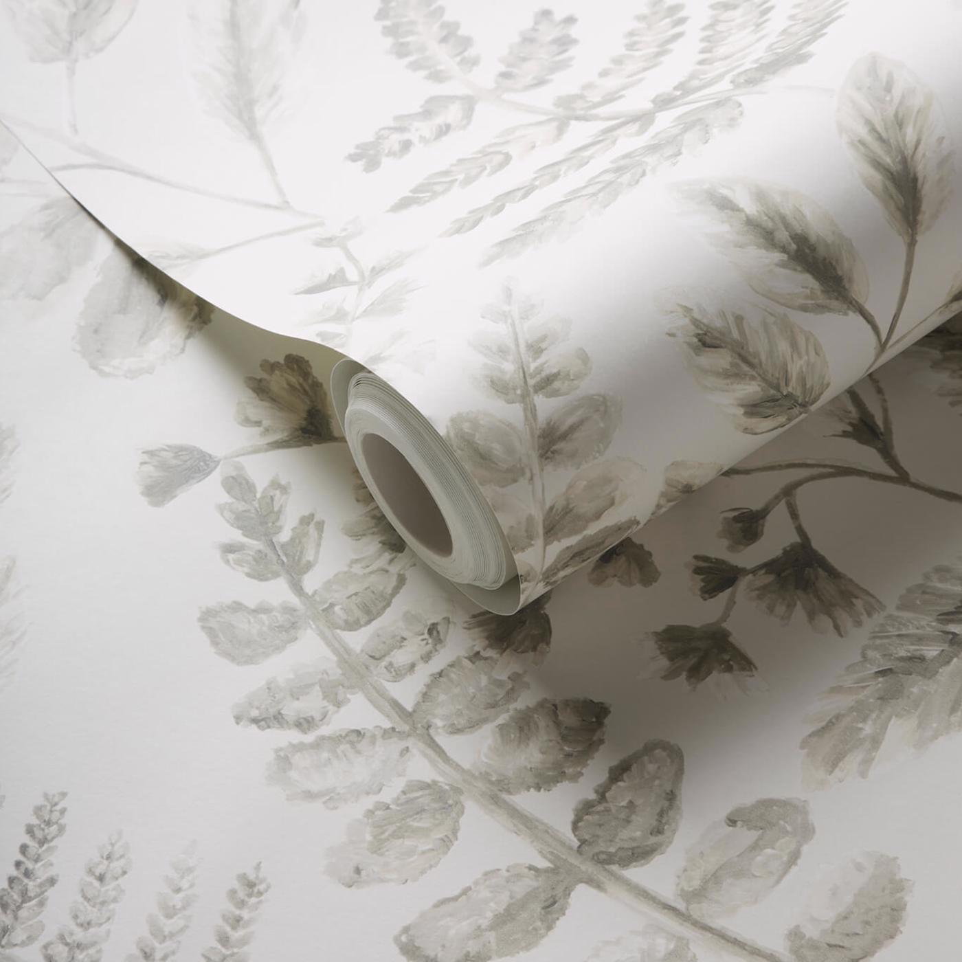 W0156/03 - Bracken Wallpaper - Natural - Clarke & Clarke