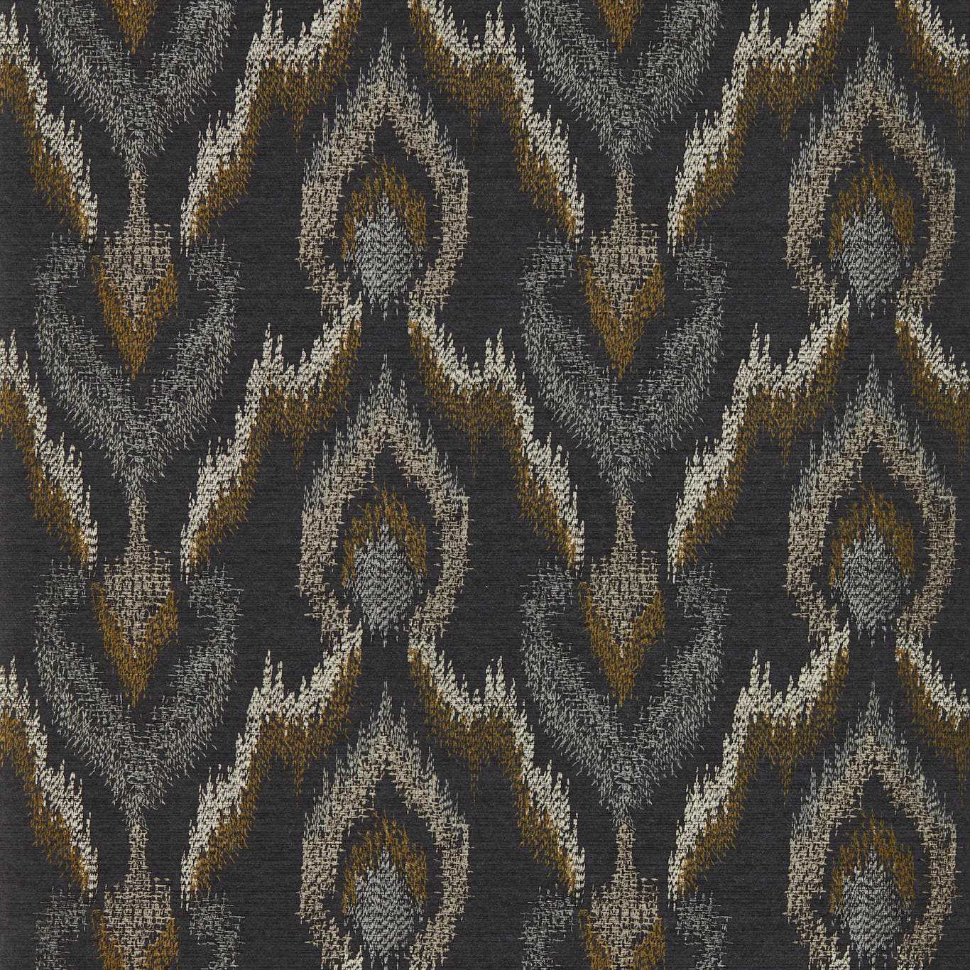 W0170/02 - Velluto Wallpaper - Noir - Clarke & Clarke