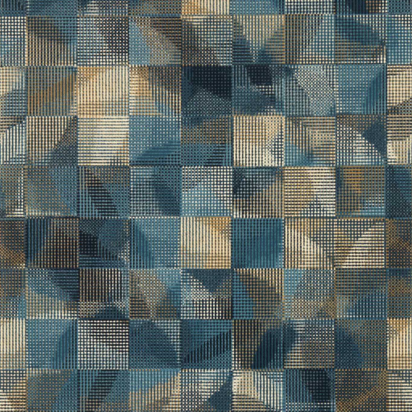 W0182/02 - Impatto Wallpaper - Midnight - Clarke & Clarke