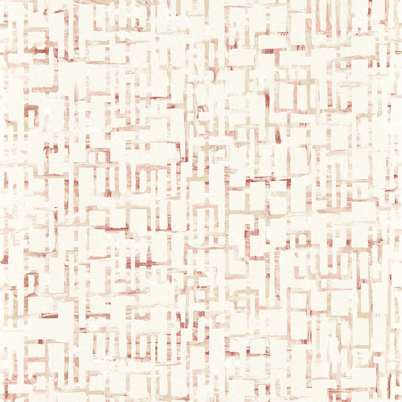 W0184/01 - Quadrata Wallpaper - Blush - Clarke & Clarke
