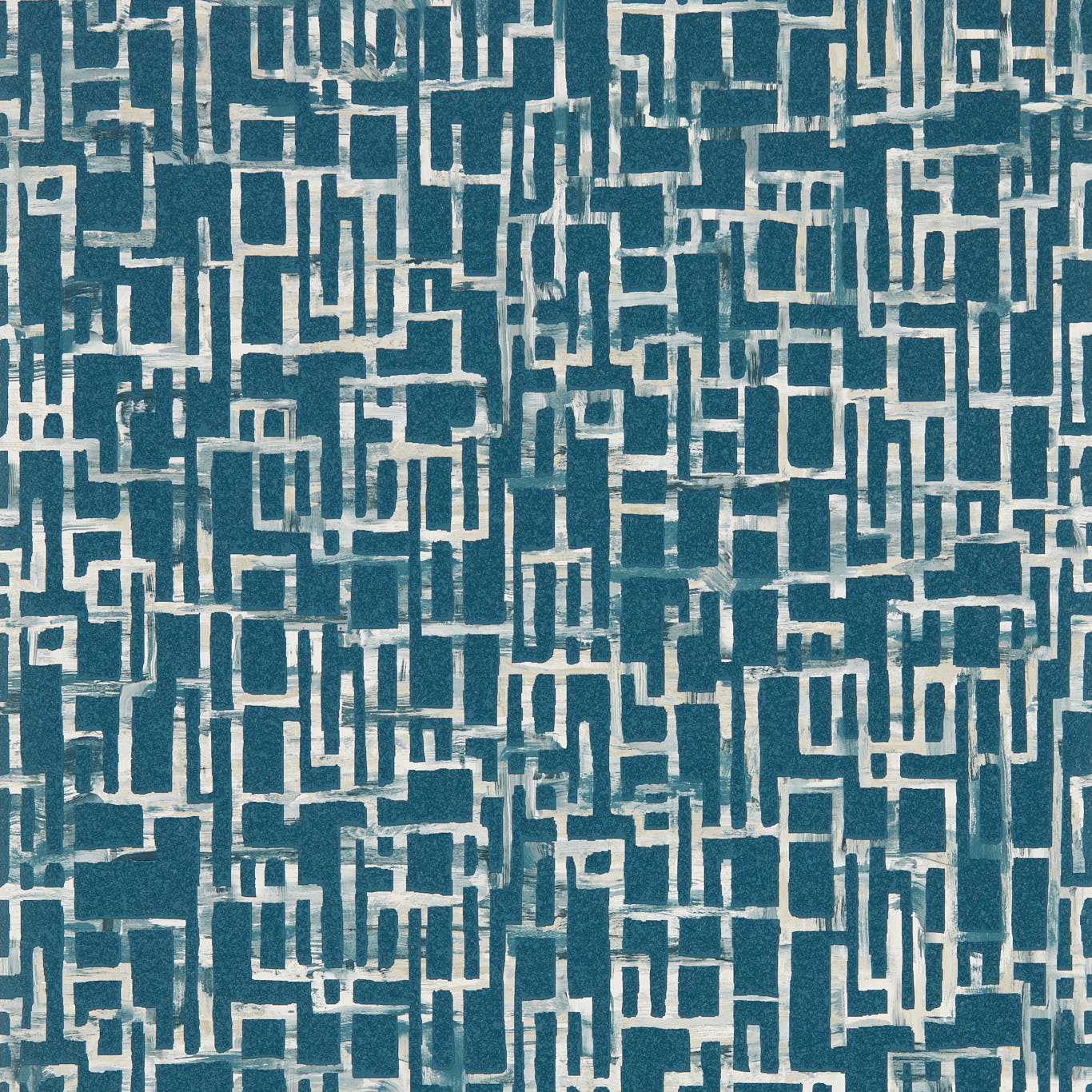 W0184/02 - Quadrata Wallpaper - Midnight - Clarke & Clarke