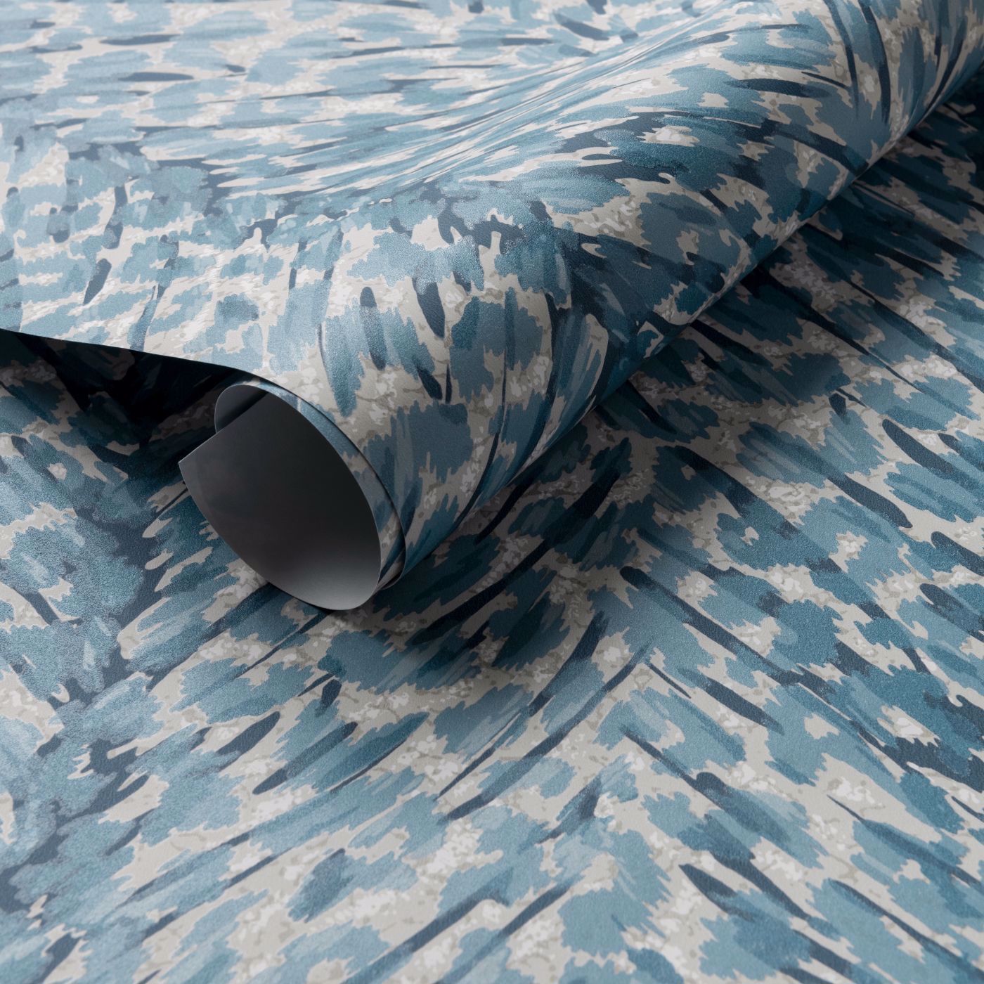 W0190/01 - Pokot Wallpaper - Denim - Clarke & Clarke