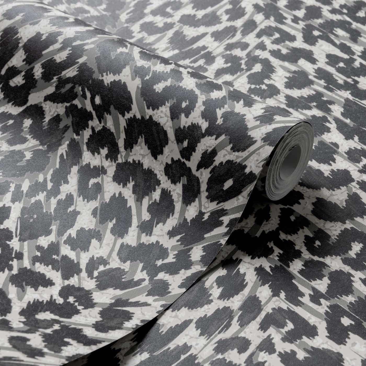 W0190/04 - Pokot Wallpaper - Noir - Clarke & Clarke