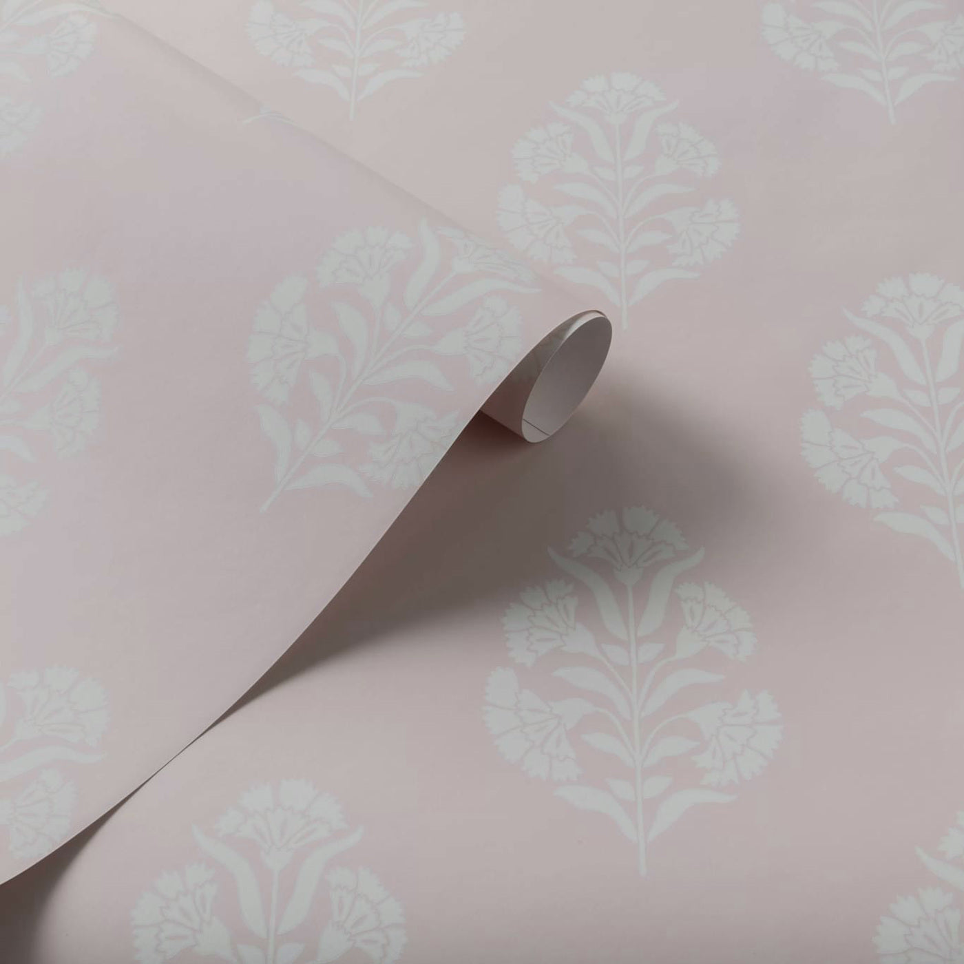 W0199/01 - Standen Wallpaper - Blush - Clarke & Clarke