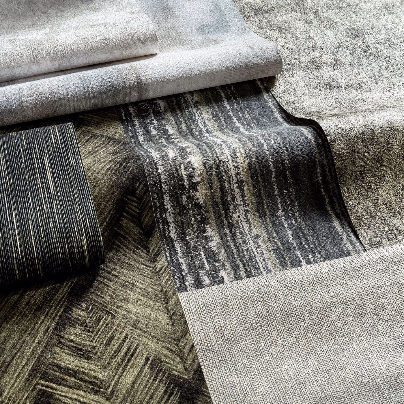 W0210/01 - Sirpo Wallpaper - Slate - Clarke & Clarke