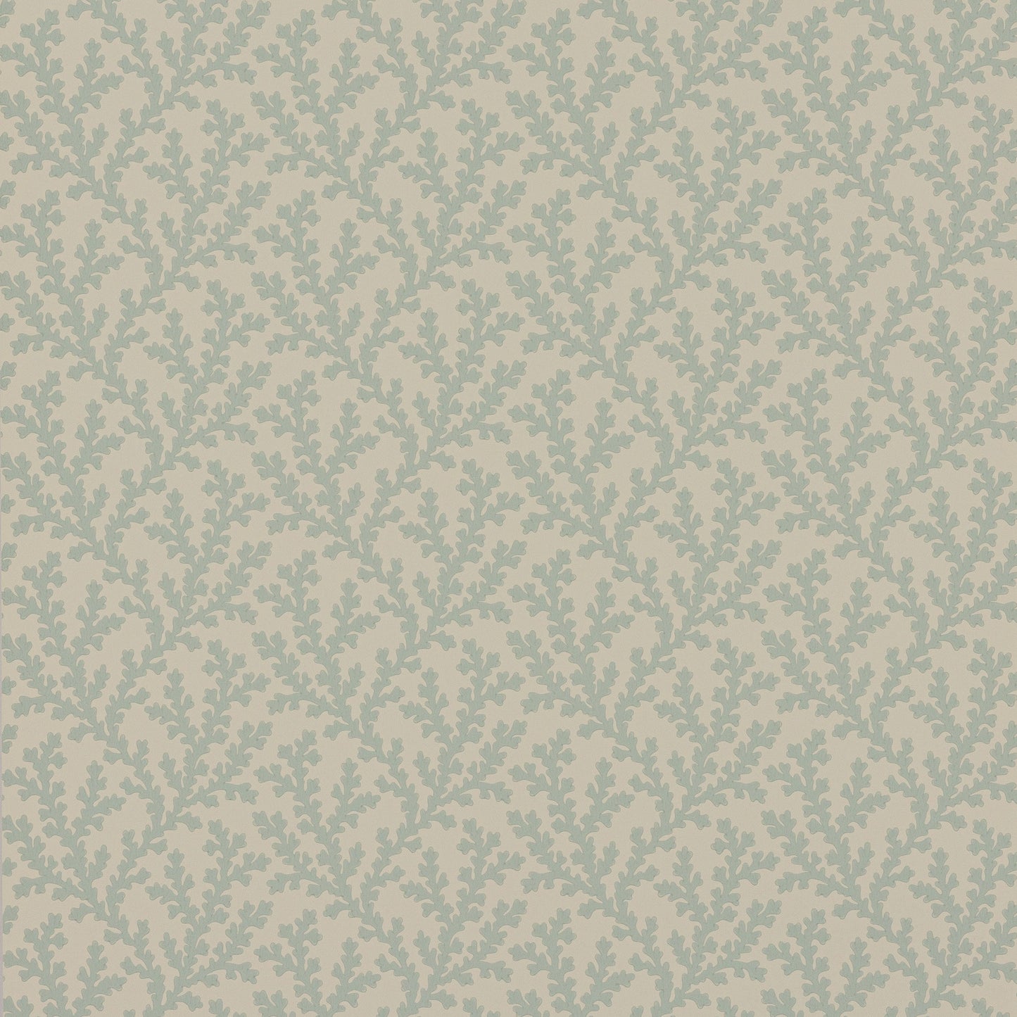 W7020-02 - Sea Coral Wallpaper - Aqua - Colefax & Fowler