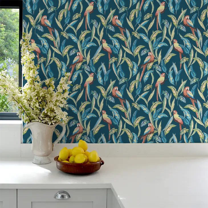 Tropical Parrot Wallpaper