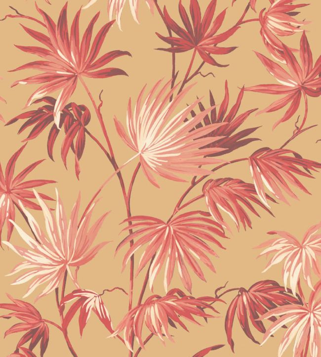 WM-228R - Va Va Frome Wallpaper - Festival Red - Woodchip & Magnolia