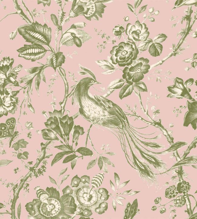 WM-368-03-3P - Plumage Wallpaper - Mural - Plaster Pink Cream - Woodchip & Magnolia
