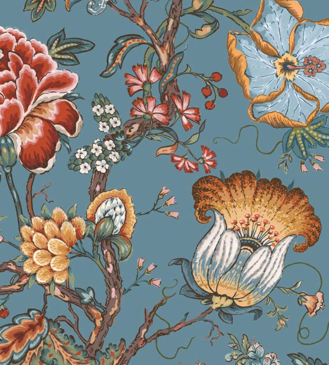 WM-408-03R - Arcadia Wallpaper - Mallard - Woodchip & Magnolia