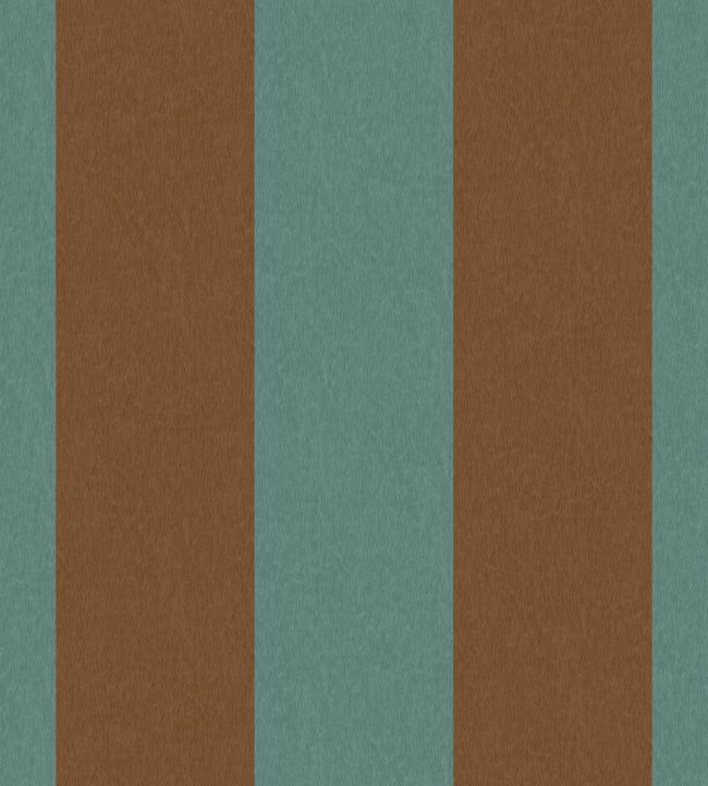 WM-413-08R - Awning Stripe Wallpaper - Jade - Woodchip & Magnolia