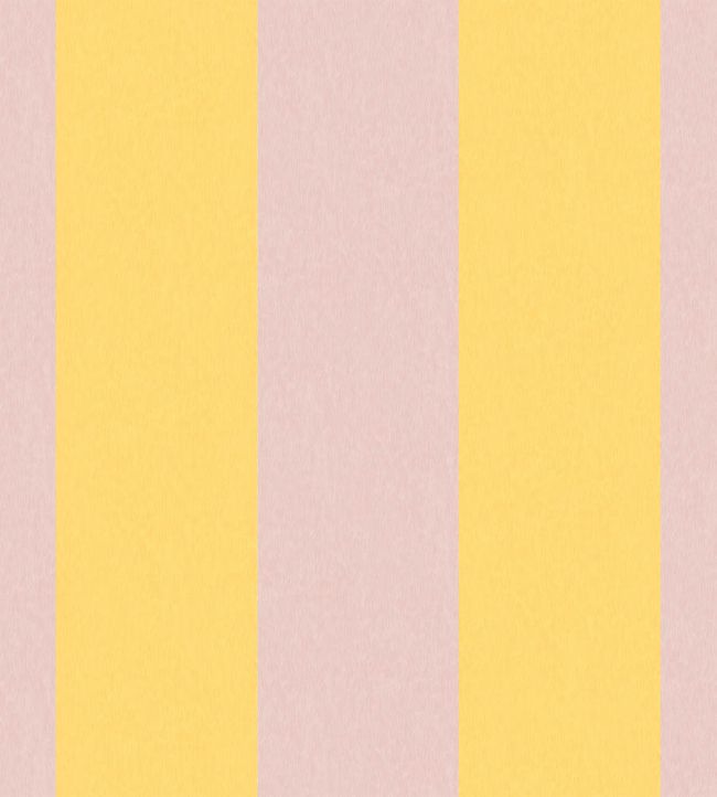 WM-413-11R - Awning Stripe Wallpaper - Lemon Sherbet - Woodchip & Magnolia