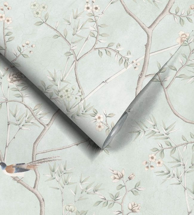 WM-454-10R - Chinoiserie Onism Wallpaper - Mural - Ocean - Woodchip & Magnolia