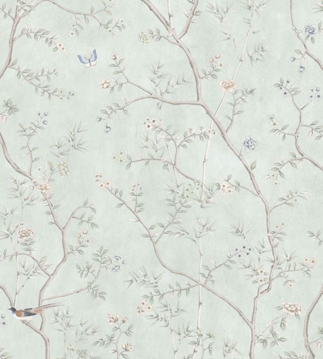 WM-454-10R - Chinoiserie Onism Wallpaper - Mural - Ocean - Woodchip & Magnolia