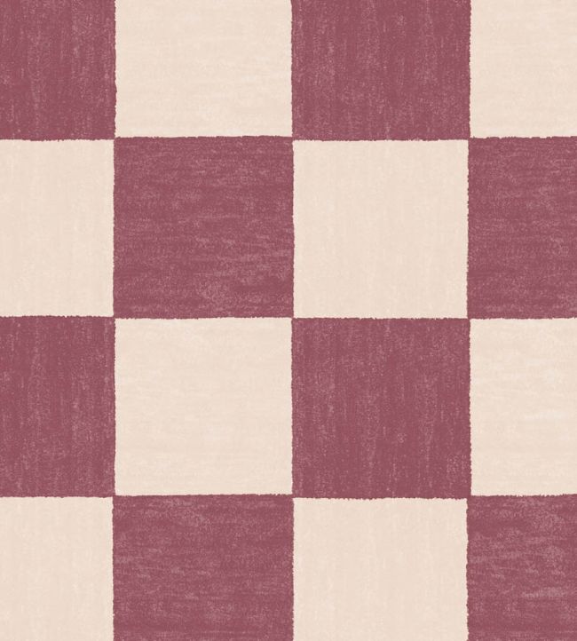 WM-486-04 - Battenberg Wallpaper - Mulberry - Woodchip & Magnolia