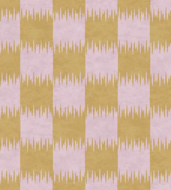 WM-487-04 - Checkmate Wallpaper - Pistachio Cream - Woodchip & Magnolia