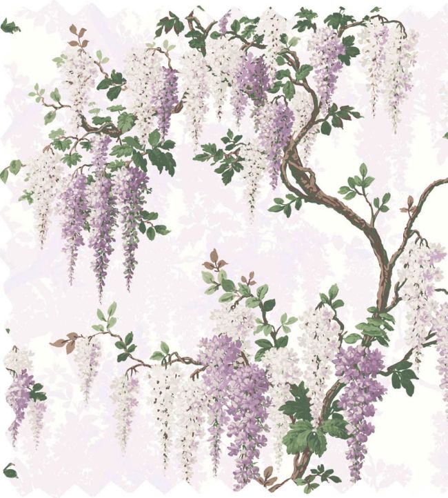 WMF-217VD - Wisteria Fabric - Lilac - Woodchip & Magnolia