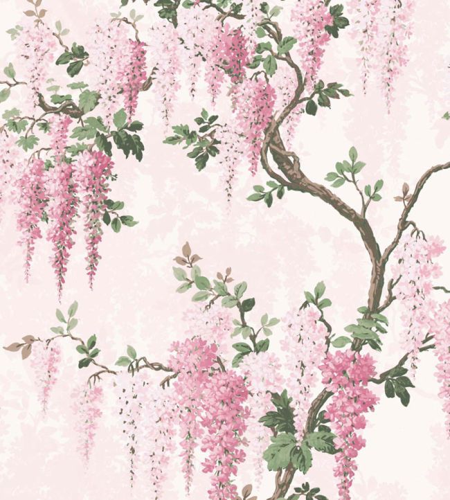 WMF-220VD - Wisteria Fabric - Pretty In Pink - Woodchip & Magnolia