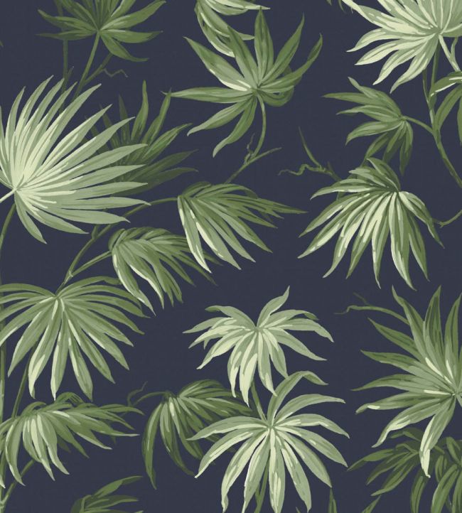 WMF-225-07VD - Va Va Frome Fabric - Noir Green - Woodchip & Magnolia