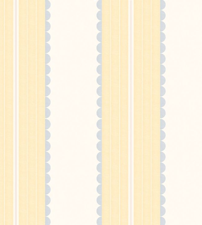 WMF-478-02LD - Pin Up Stripe Fabric - Soft Yellow - Woodchip & Magnolia