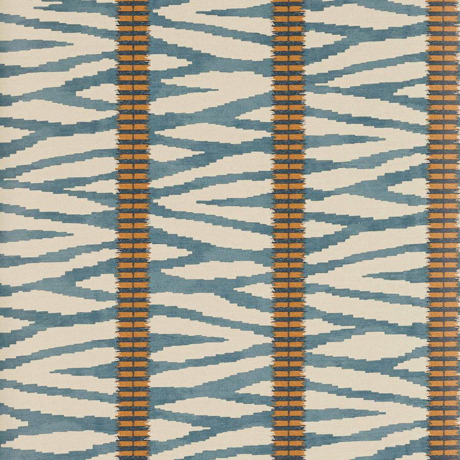 Wilder Wallpaper - Indigo - J188W-04 - Jane Churchill