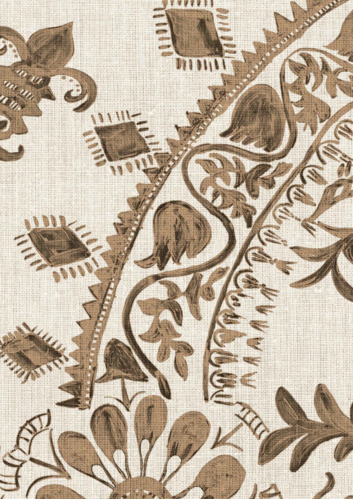 Womad Lg 50 Wallpaper - Henna - Lewis & Wood