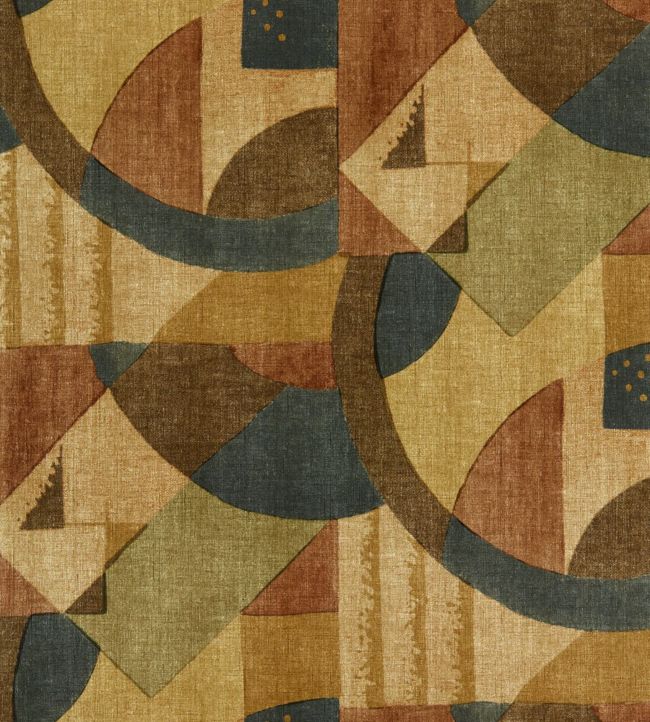 Abstract 1928 Wallpaper - Antique Copper - ZRHW312888 - Zoffany - Premier Wallcovering
