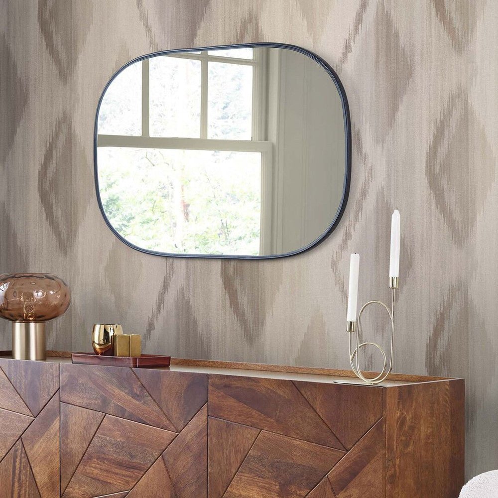 Abstract Ikat Wallpaper - Neutral - Next - 118317 - Premier Wallcovering