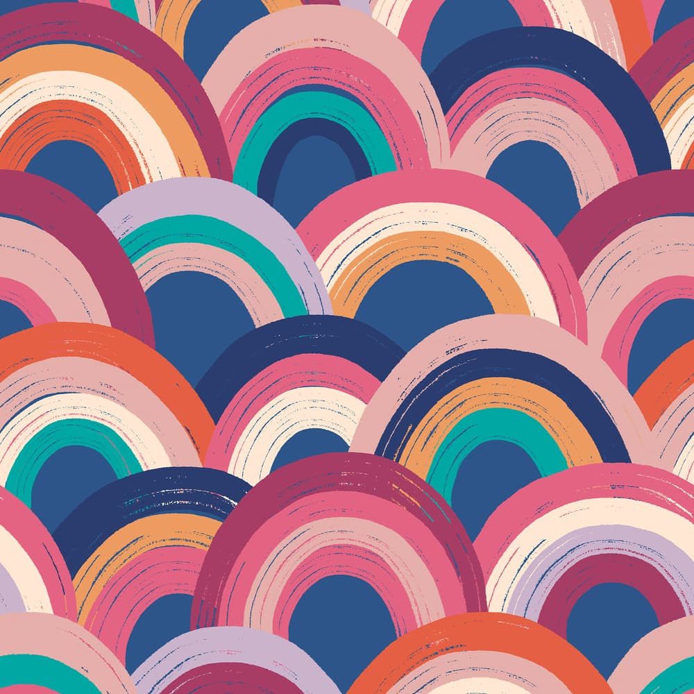 Abstract Rainbow Wallpaper - Brights - Next - 122391 - Premier Wallcovering
