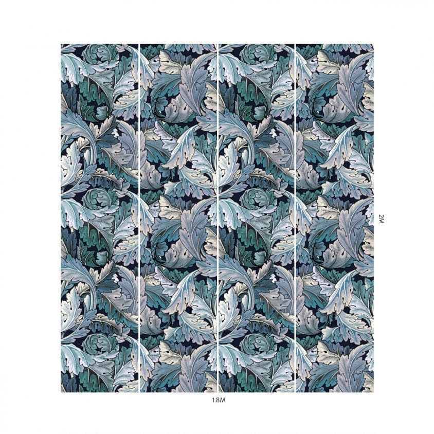 Acanthus Wallpaper - House of Hackney - 1 - WA - ACA - DI - B&M - XXX - Premier Wallcovering