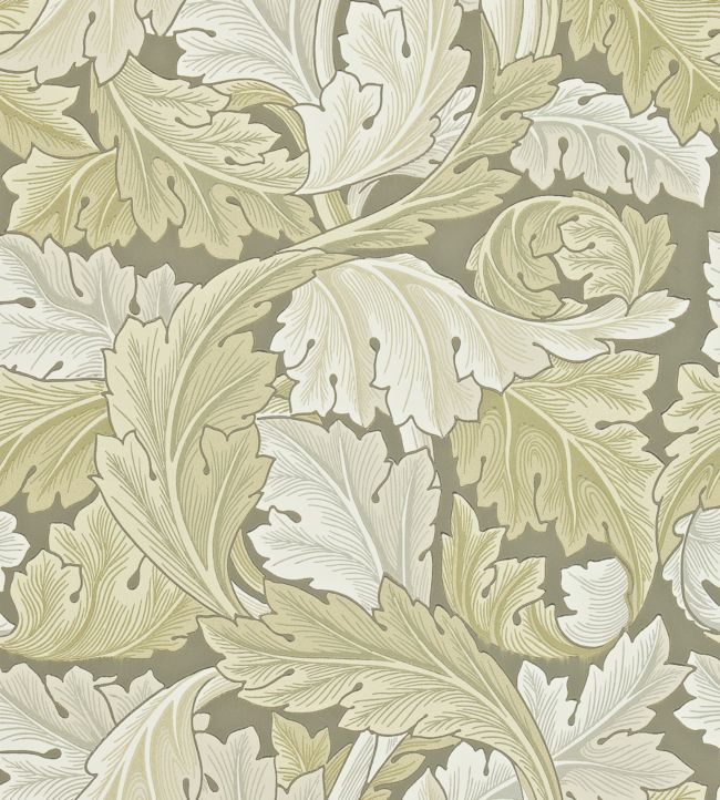 Acanthus Wallpaper - Stone - 212552 - Morris & Co - Premier Wallcovering