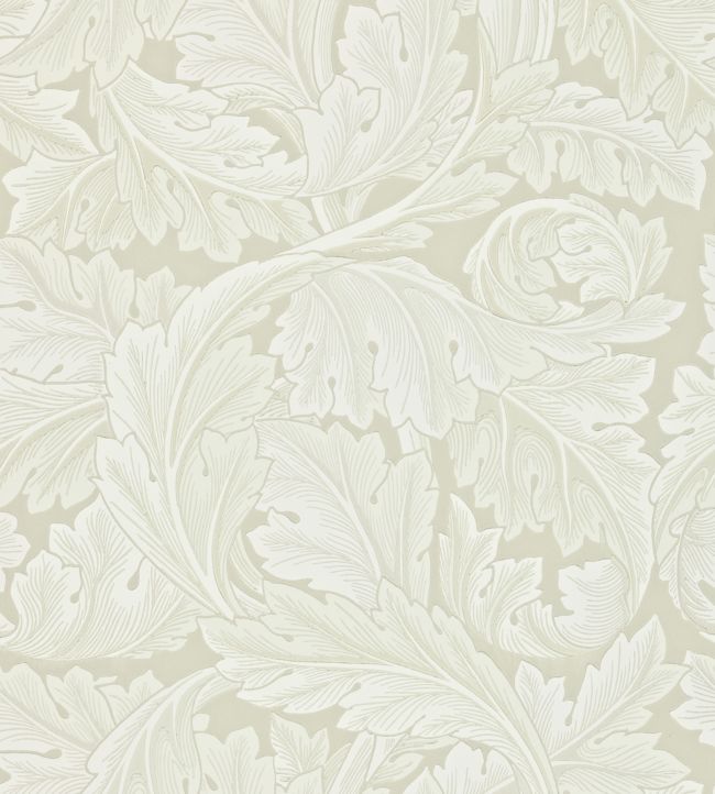 Acanthus Wallpaper - Chalk - 212554 - Morris & Co - Premier Wallcovering