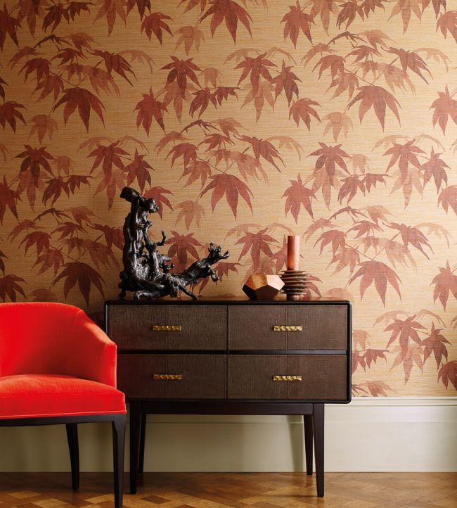 Acer Wallpaper - Ash/Pewter - ZAKA312495 - Zoffany - Premier Wallcovering
