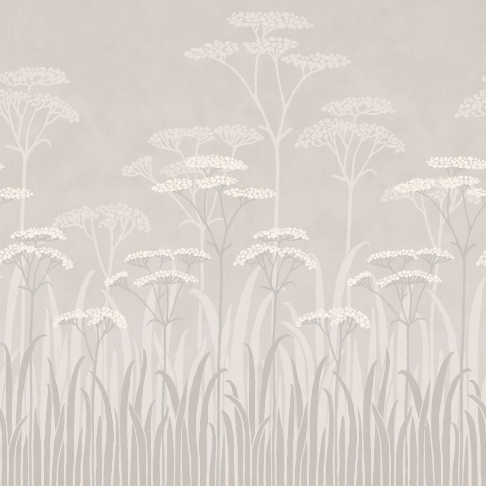 Achillea Wallpaper Mural - Brume - Little Greene - 0245ACBRUME - Premier Wallcovering