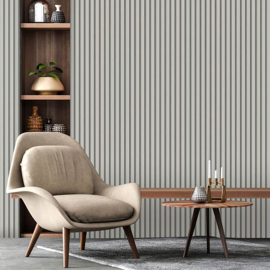 Acoustic Panel Wallpaper - Stone - Fine Décor - FD43287 - Premier Wallcovering