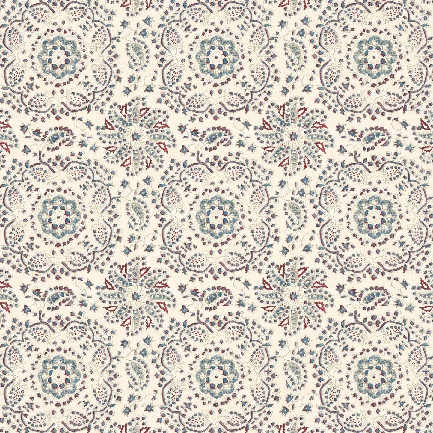 Adaline Wallpaper - Ivory - Warner House - Premier Wallcovering