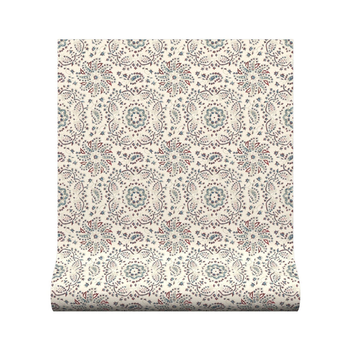 Adaline Wallpaper - Ivory - Warner House - Premier Wallcovering