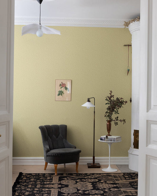 Adam Wallpaper - Yellow - Midbec - 12324 - Premier Wallcovering