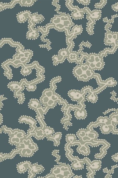 Adelaide Wallpaper - Inchyra Blue - 6305 - Farrow & Ball - Premier Wallcovering