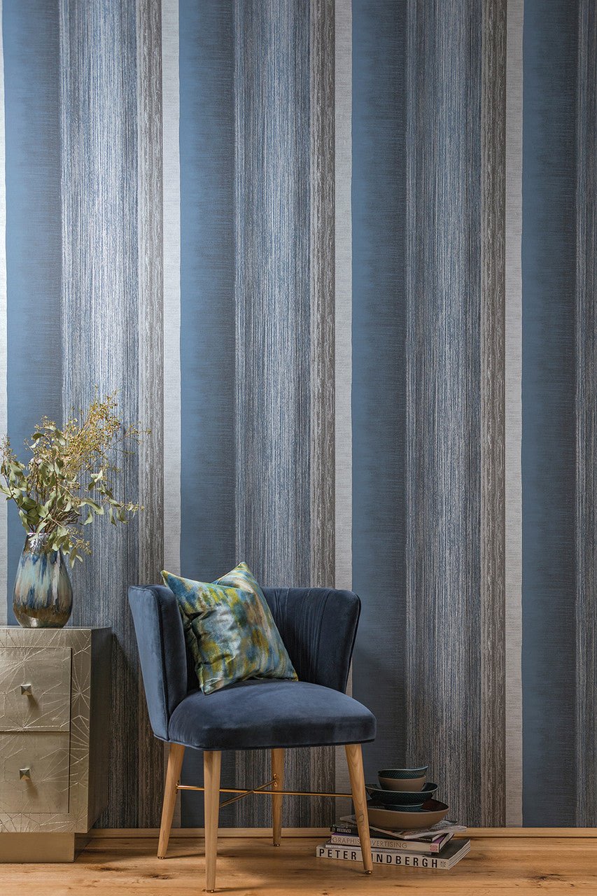 Adonea Poseidon Wallpaper - Midnight Blue - Hohenberger - 64298 - Premier Wallcovering