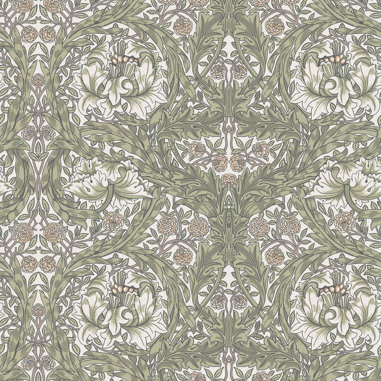 African Marigold Wallpaper - Green - Midbec - 82023 - Premier Wallcovering
