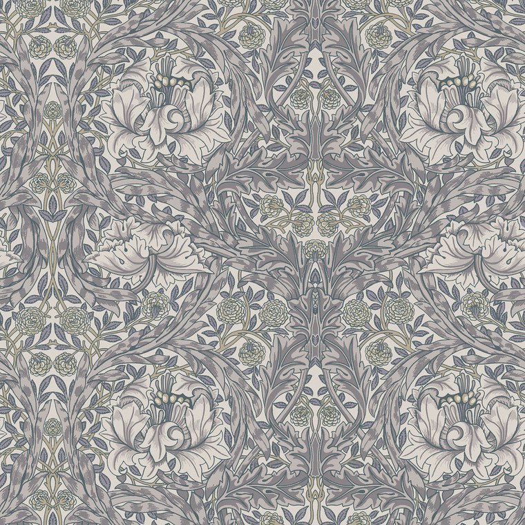 African Marigold Wallpaper - Gray - Midbec - 82025 - Premier Wallcovering