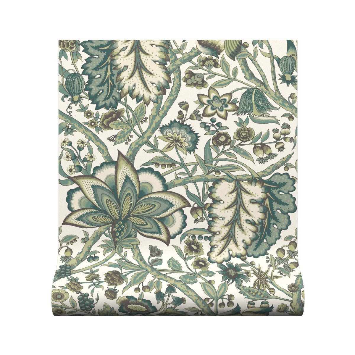 Afsana Wallpaper - Spruce - Warner House - Premier Wallcovering