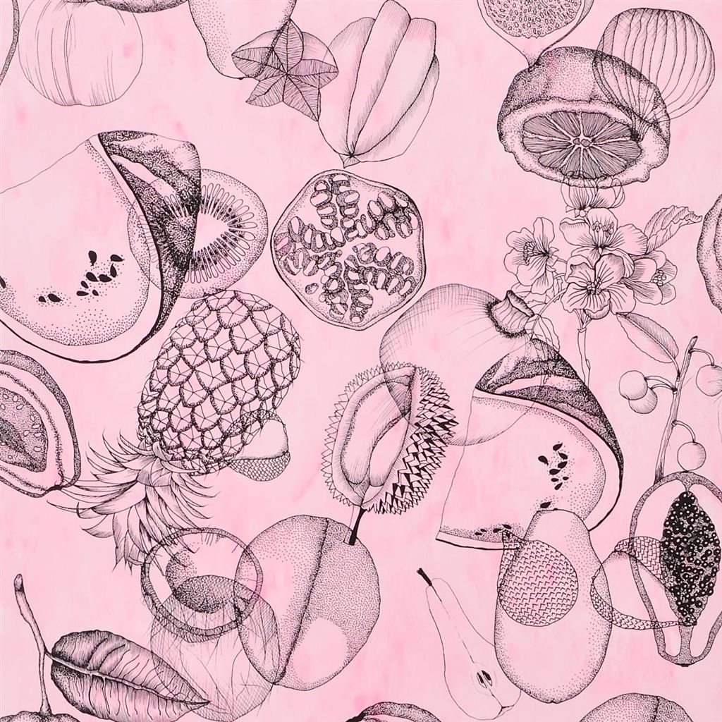 Agua Parati Wallpaper - Bougainvillier - Christian Lacroix - PCL663/03 - Premier Wallcovering